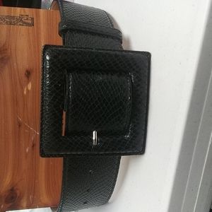 Doncaster Italian Designer snakeskin pattern leath